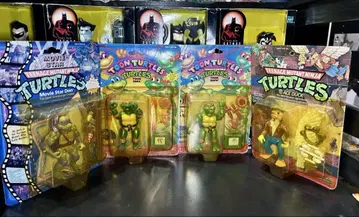뮤턴트 터틀즈 TMNT 1990년대 피규어 세트 미개봉 새상품
