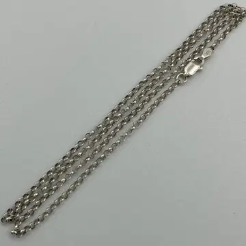 실버 925 롤 체인 코마루 체인 약 2.5mm 45cm 사이즈