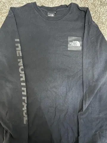 THE NORTH FACE 블랙 로고 트레이닝복