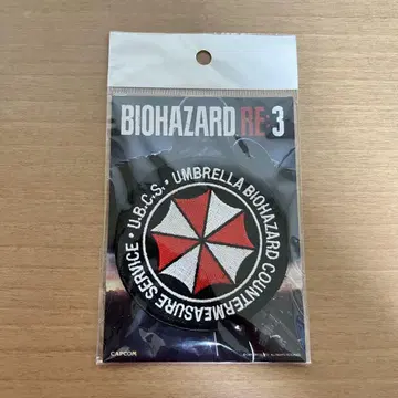 BIOHAZARD RE:3 엄브렐라 자수 패치