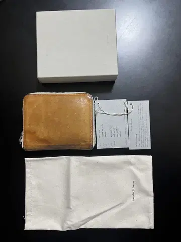hender scheme 핸더 스킴 지갑 지퍼 스퀘어