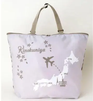 기노쿠니야 하네다 공항 정원점 한정판 숄더백 토트 에코백