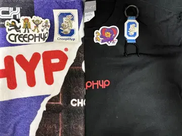CreepHyp 로고 티셔츠 스티커 드링크 홀더