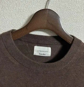 crepuscule x Steven Alan 포켓 크루넥 니트