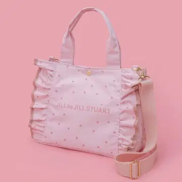 JILL by JILL STUART 하트 프릴 백 PINK ver.