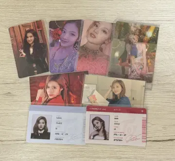 TWICE 사나 트레이딩 카드