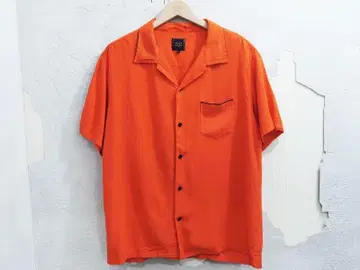 L 정가 25704엔 RATS RAYON S/S SHIRTS 레이온 셔츠