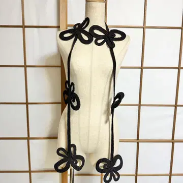 럼체 플라워 본드 실 벨트