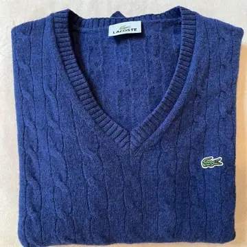 라코스테 LACOSTE 파랑 스웨터 남성용