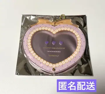 후쿠야 펄 하트 아크릴 프레임 퍼플