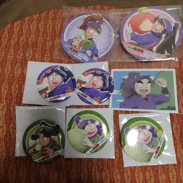 닌자 타마 란타로 스파라 캔뱃지 코스터 우라카제 도우치 쿠치 오하마