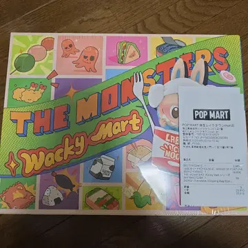 POPMART The MONSTERS Wacky Mart 슈링크 포함