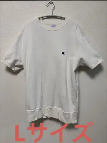 Champion 화이트 티셔츠 L 사이즈