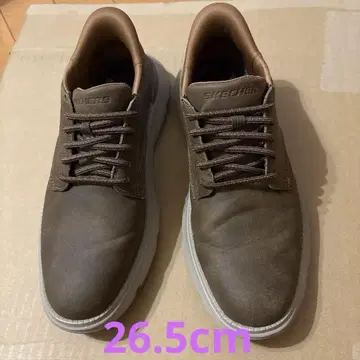 SKECHERS SLIP-INS 브라운 스니커즈 남성용