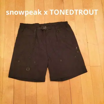 스노우피크 스노우피크 TONEDTROUT 톤드 트라우트 숏 팬츠