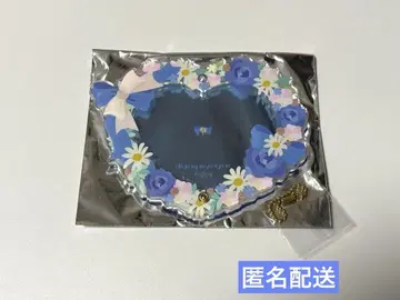 후쿠야 하트 플라워 리스 아크릴 프레임
