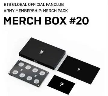BTS MERCH BOX 20 마치 박스 (누락 없음)
