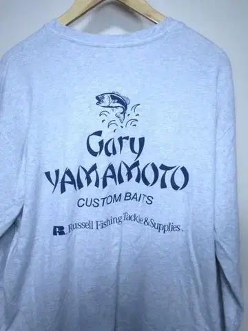L Gary YAMAMOTO RUSSELL ATHLETIC 롱 T
