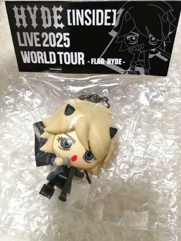 HYDE 씨 2025 투어 굿즈 키링 플래그
