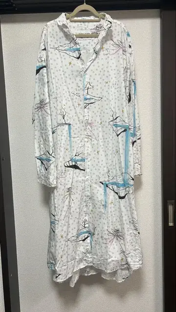 츠모리치사토 니코앤드 콜라보 셔츠 원피스