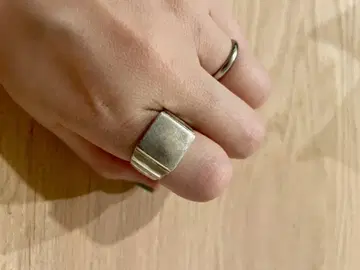 시그넷 반지 실버 13호