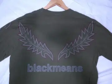 blackmeans 롱 T 올리브 L