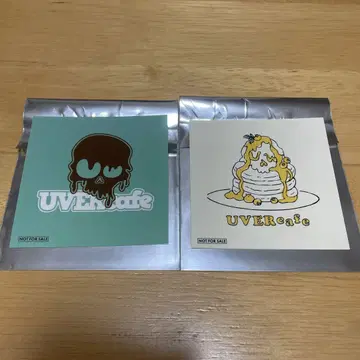 UVERcafe 혜택 스티커 2장 세트