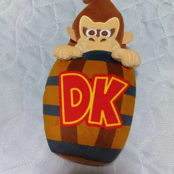 돈키콩 통형 봉제 인형 파우치