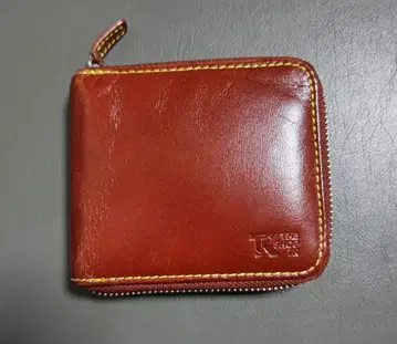 THE SHOP TK 소가죽 두겹 라운드 지퍼 지갑
