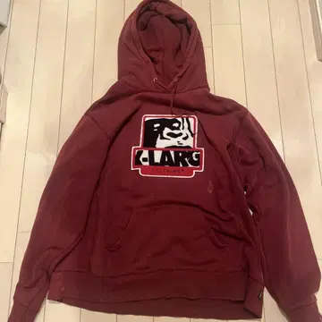 Xlarge 빨간색 후드티