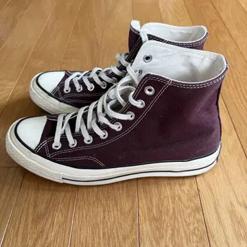 컨버스 척 테일러 하이컷 CT70 버건디 26cm