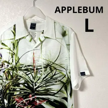 APPLEBUM 애플 범 알로하 셔츠 보타니컬 L