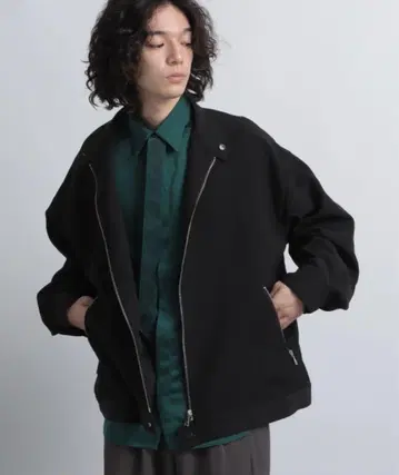 스탠드 ZIP 블루종 HARE 하레 자켓/아우터/점퍼