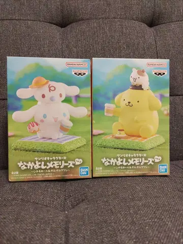 산리오 나카요시 메모리즈 vol.2 시나모롤 폼폼푸딩 2종 세트