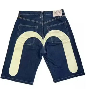 evisu 하프 팬츠