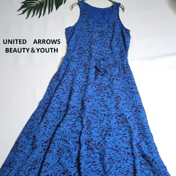 UNITED ARROWS B&Y 원피스 슬리브리스 롱 원피스