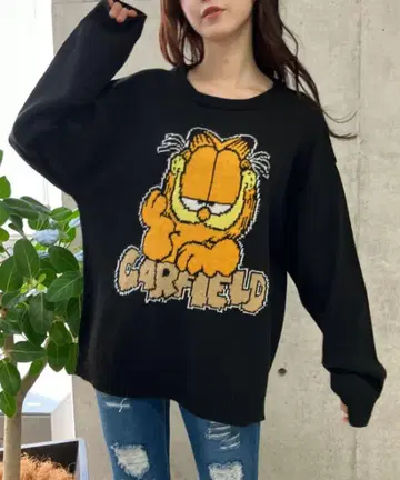 가필드 니트