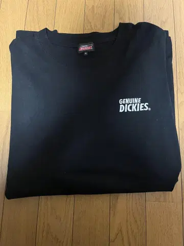 Genuine 디키즈 캐주얼 티셔츠 블랙