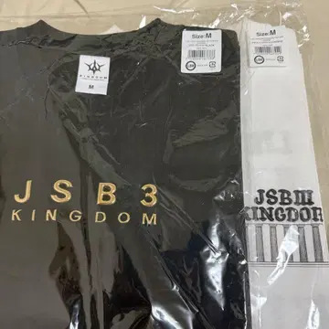 JSB KINGDOM 투어 티셔츠 그래픽 티셔츠 M 사이즈
