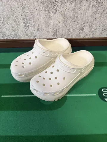 크록스 메가 크러쉬 크로그 화이트 29cm