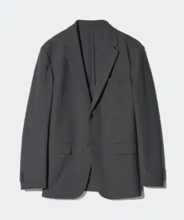 유니클로 감동 자켓 08 DARK GRAY M 사이즈 미사용품
