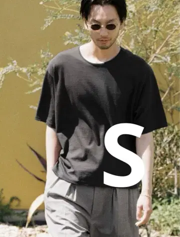[ LIDNM ] AGED PIMA DRIFT TEE