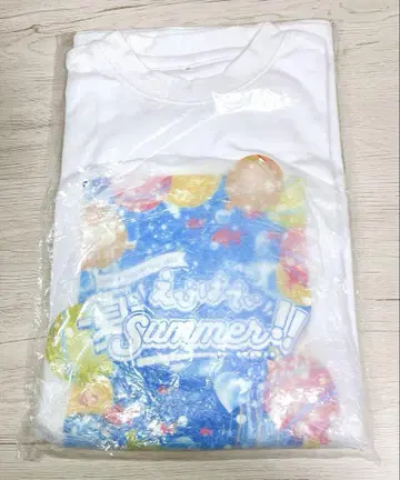 이레이스 에비바데이 여름 Summer!! 티셔츠 화이트