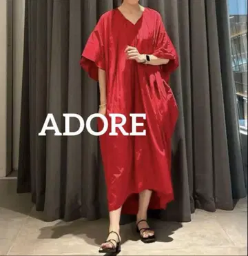 어도어 ADORE 포멀 원피스 체형 커버 프리 사이즈