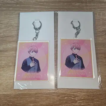 누군가 꿈이라고 말해줘 복권 메이트 C상 아크릴 키링 우류
