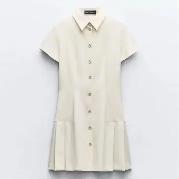 [ ZARA ] 카라 부착 미니 원피스 [ XS 사이즈 ]