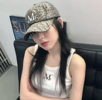무센트 mucent 레오파드 캡