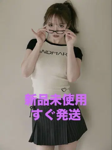 Mary logo knit tops Andmary 앤드마리