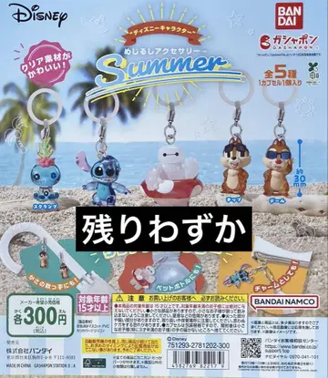 디즈니 캐릭터 메지루시 액세서리 SUMMER 컴플리트
