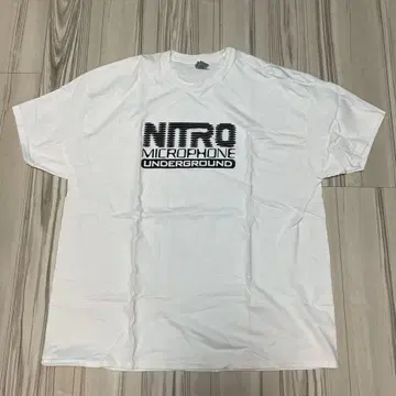 NITRO MICROPHONE UNDERGROUND 티셔츠 2XL